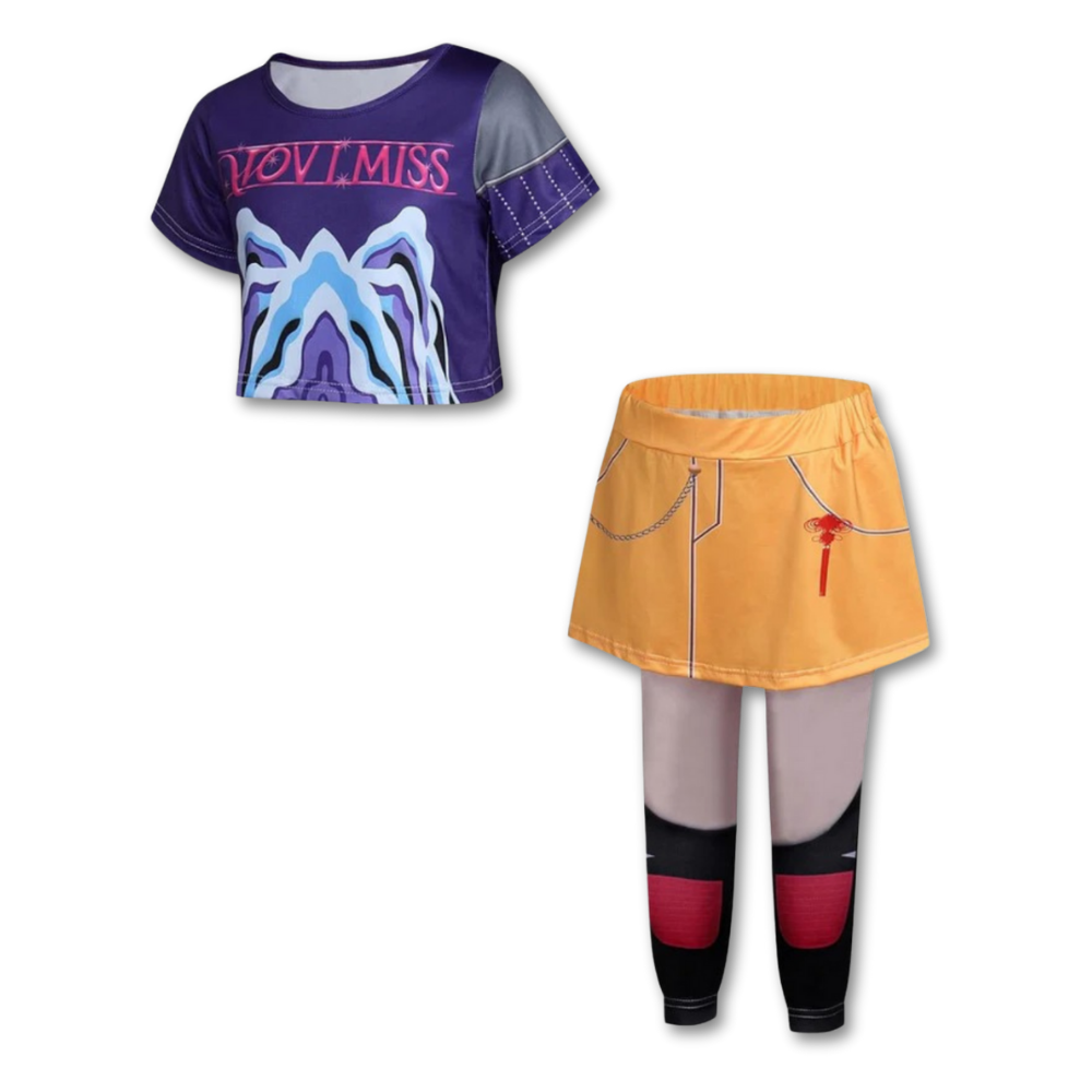 Kids Kpop Hunter Halloween Costume Outfit