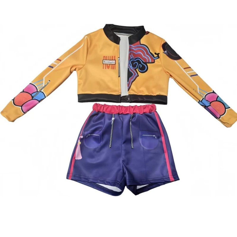 Kids Kpop Hunter Halloween Costume Set