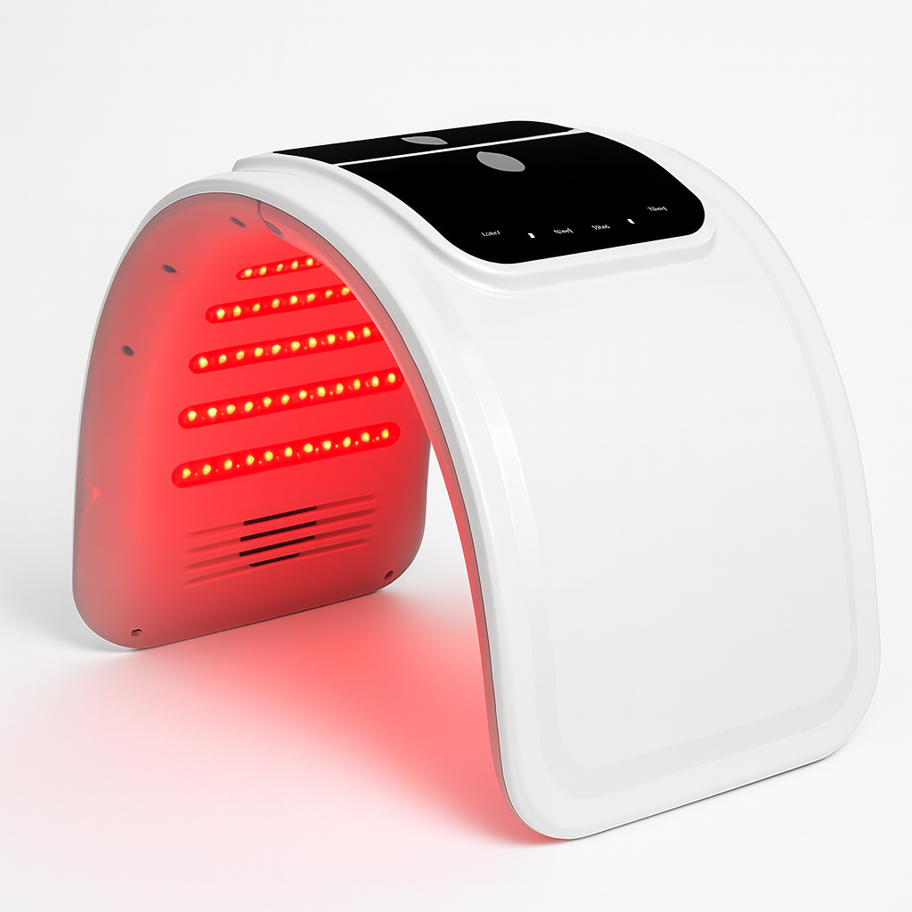 LED Face Mask Skin Rejuvenation Therapy Device