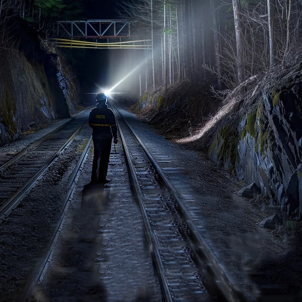 LED Rechargeable Hunting Gear Head Torch