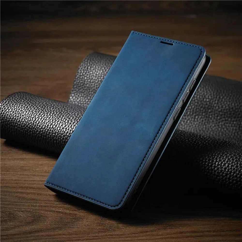 Phone Case Magnetic Leather Flip Cover