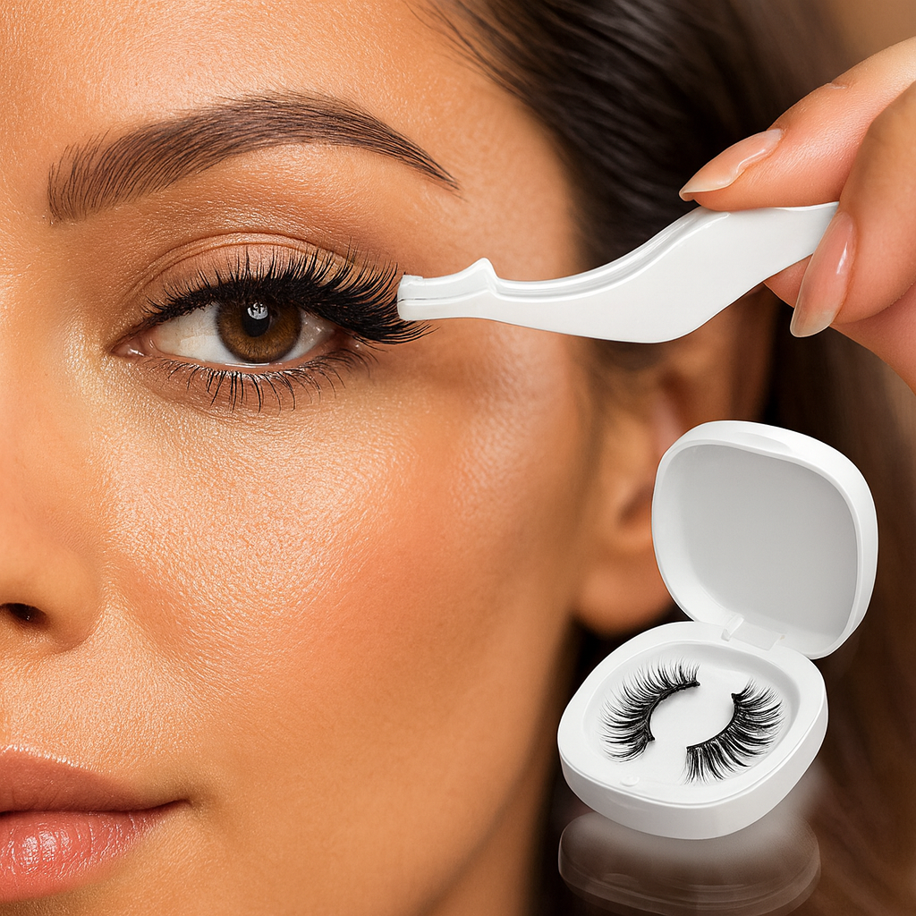Magnetic False Eyelashes Reusable Natural Look