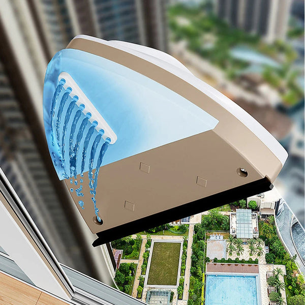 Window Cleaner with Magnetic Dual-Sided Design