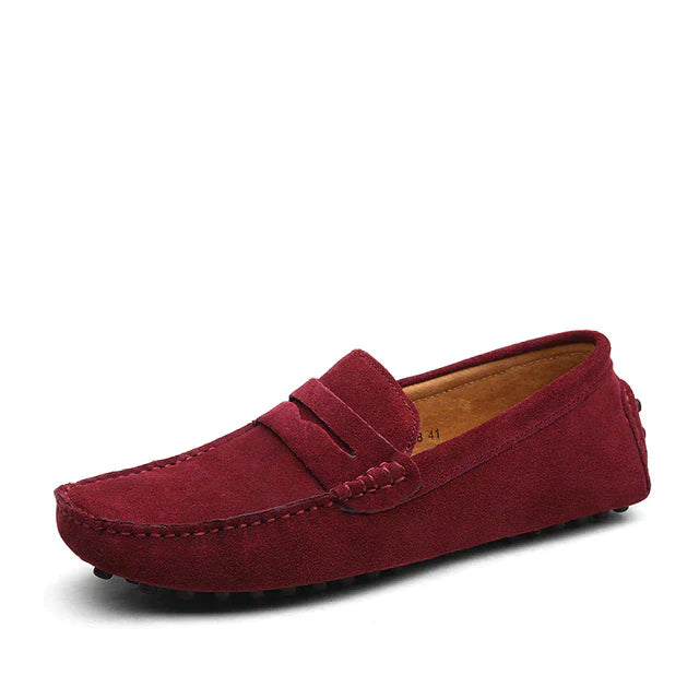 Men's Loafers Suede Slip-On Driving Shoes