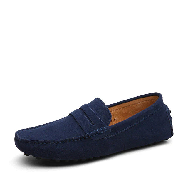Men's Loafers Suede Slip-On Driving Shoes
