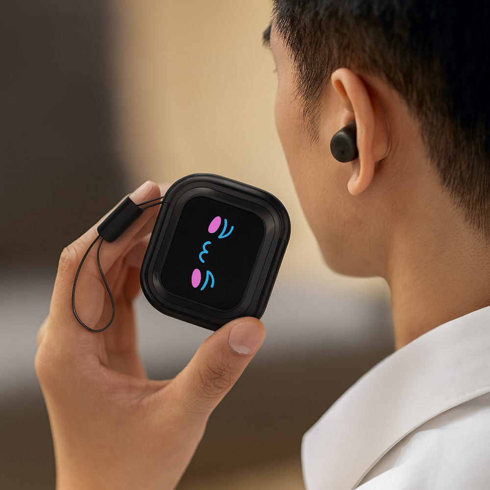 AI Translation Wireless Earbuds Bluetooth Noise Cancelling