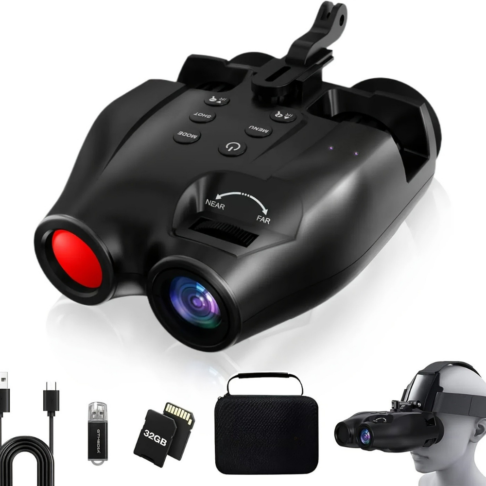 Night Vision Hunting Gear Binocular Headset