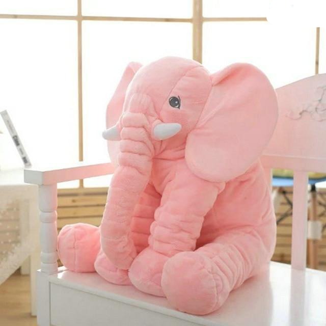 Plush Elephant Baby Pillow Toy