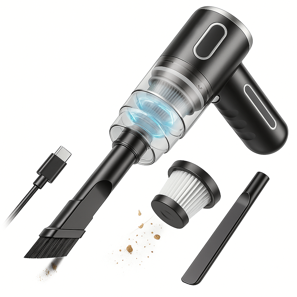 Vacuum Cleaner Handheld Cordless Lightweight Rechargeable