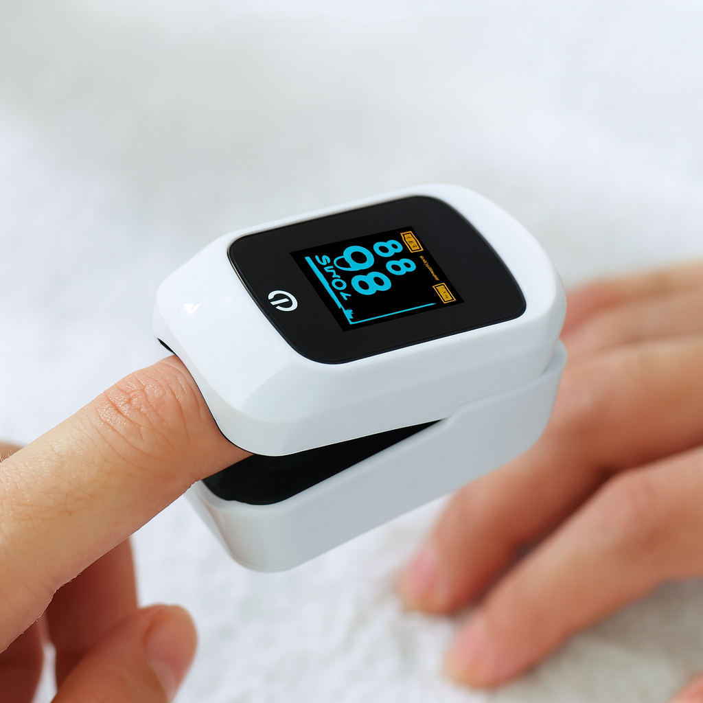 Pulse Oximeter Digital Plastic Fingertip Monitor