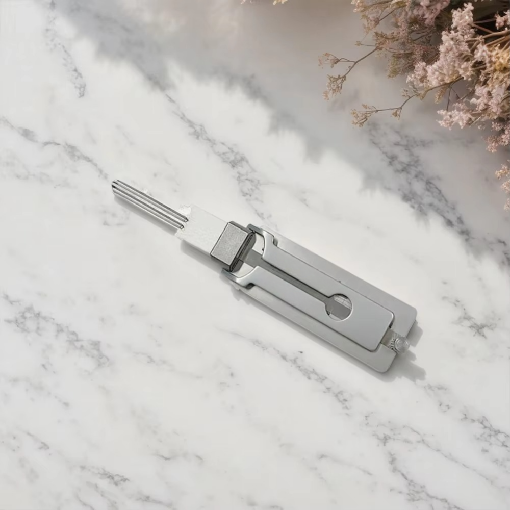 Lock Pick and Decoder Tool Stainless Steel