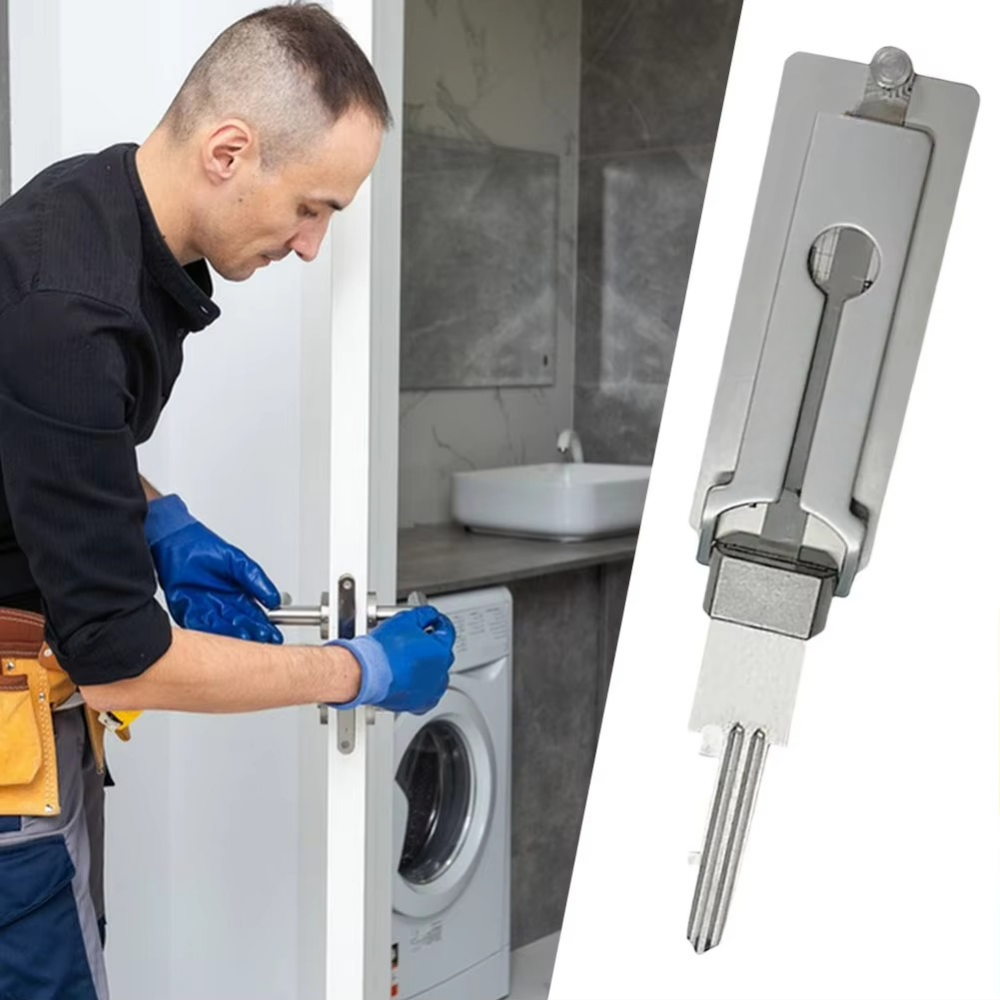 Lock Pick and Decoder Tool Stainless Steel