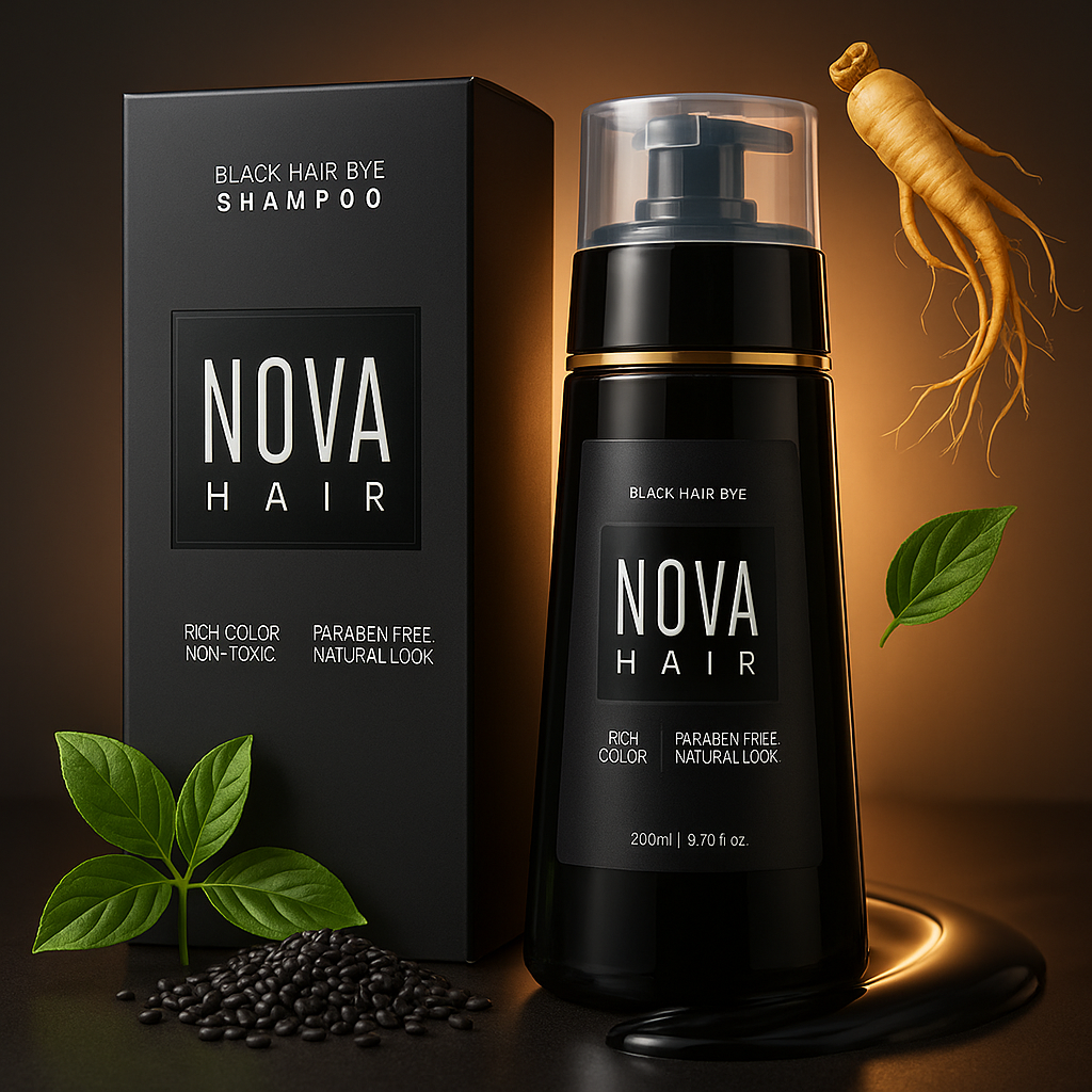 Natural Hair Dye Shampoo for Healthy Hair