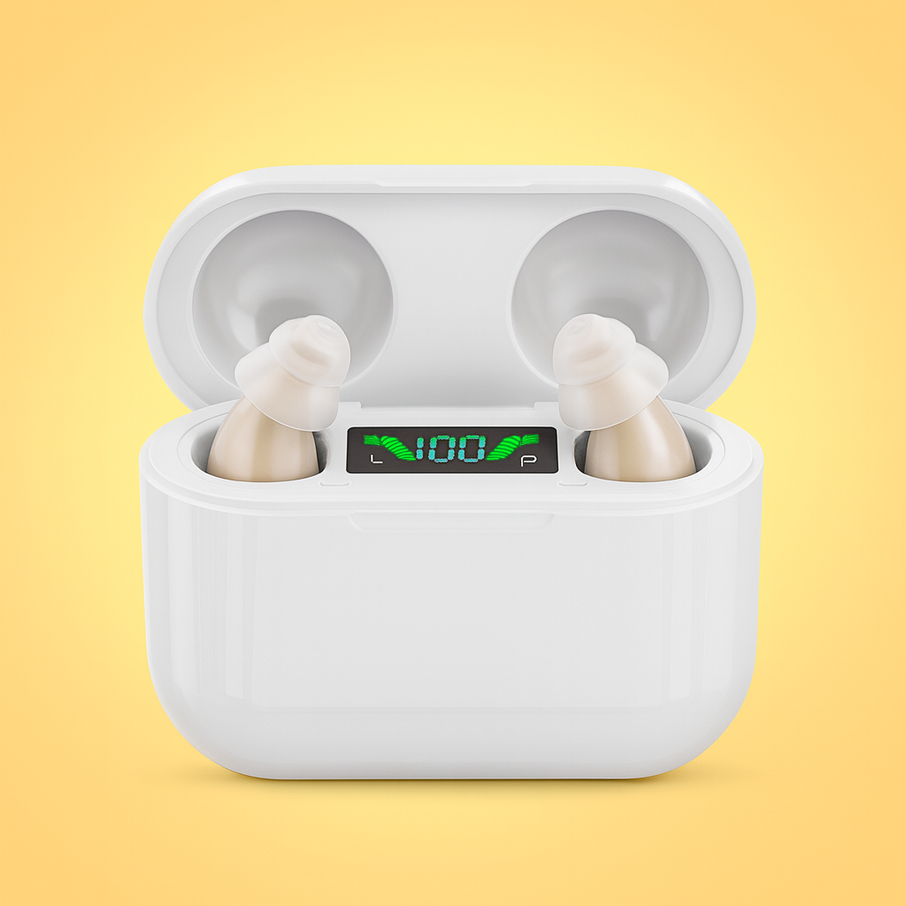 Hearing Aids Digital Rechargeable Noise Cancelling Set