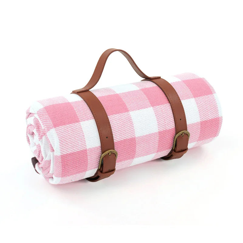 Outdoor Plaid Picnic Blanket | Waterproof Foldable Mat