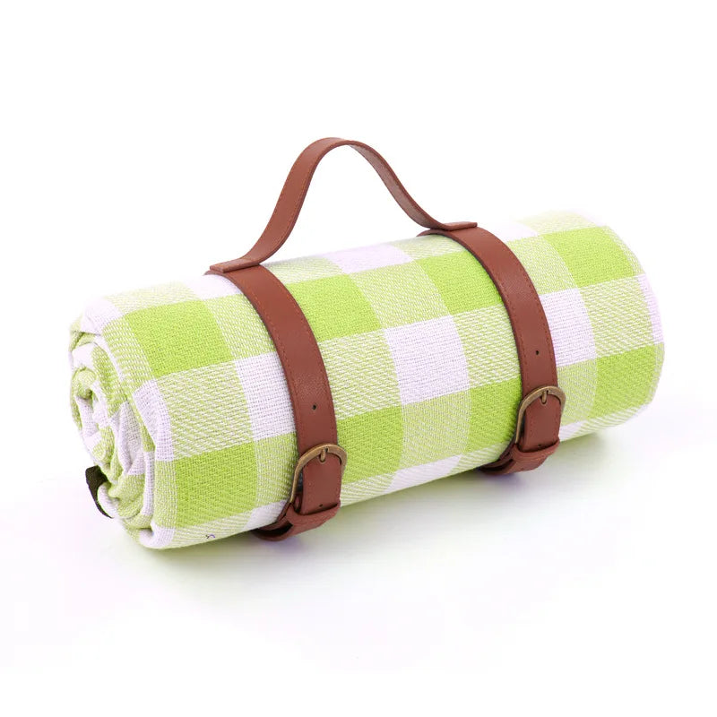 Outdoor Plaid Picnic Blanket | Waterproof Foldable Mat