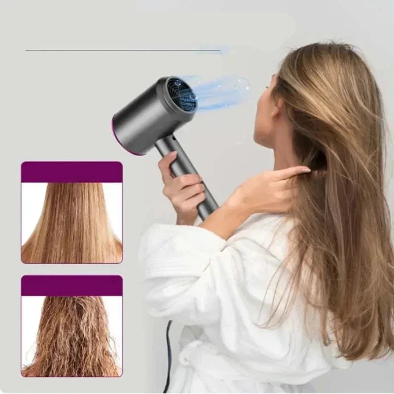 Hair Dryer Brush | High-Speed Quiet Styler for Home