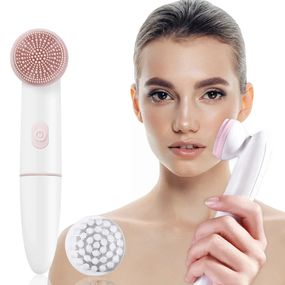 Facial Cleanser Silicone Brush Skin Massager