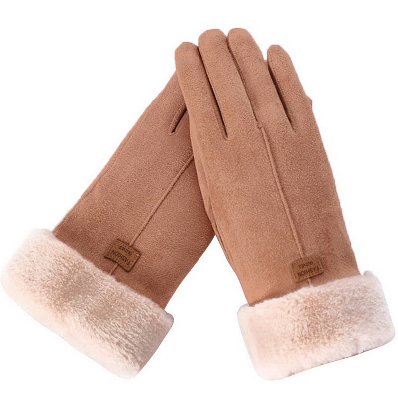 Winter Gloves Fleece Lined Waterproof Touchscreen