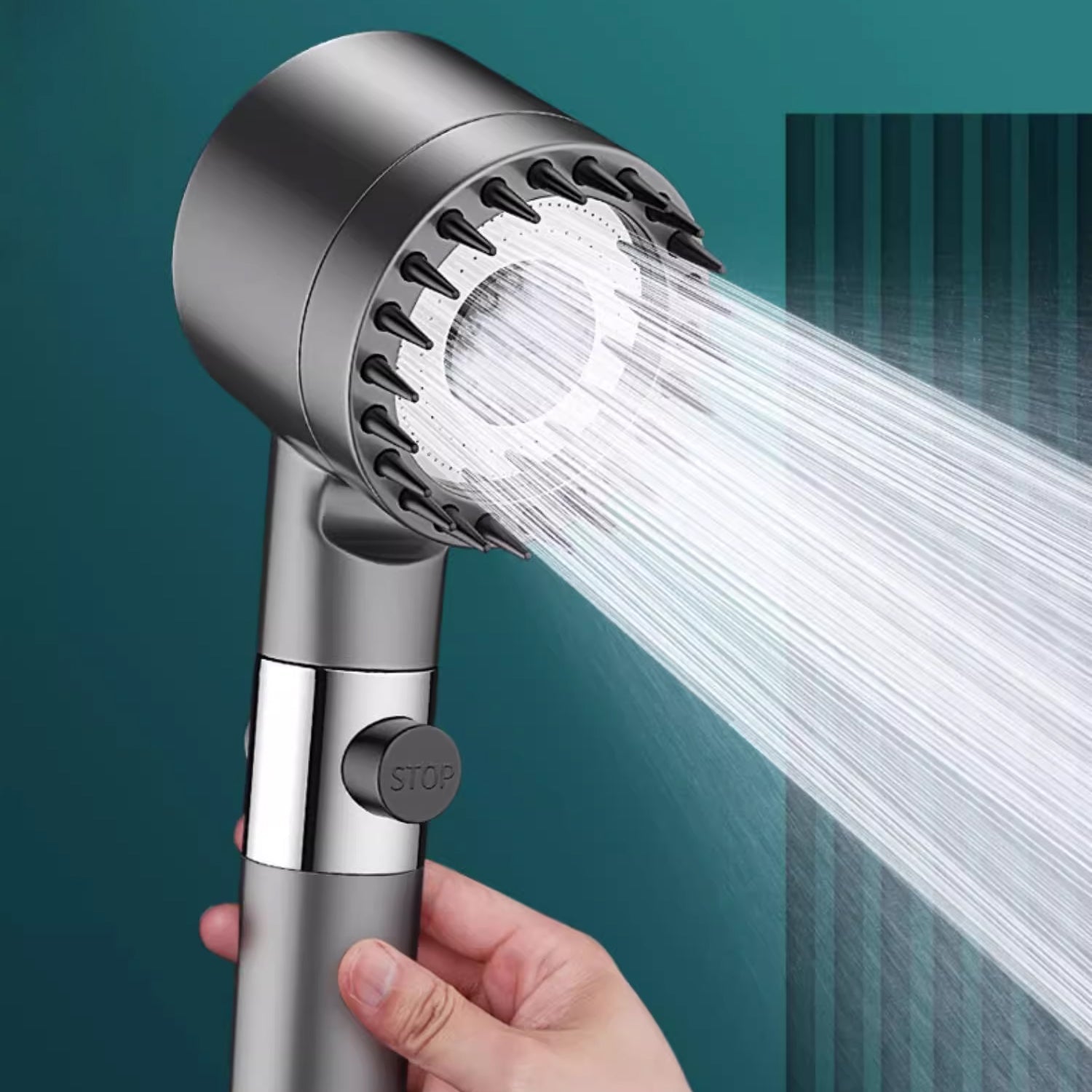 High Pressure Shower Head with Water Filter