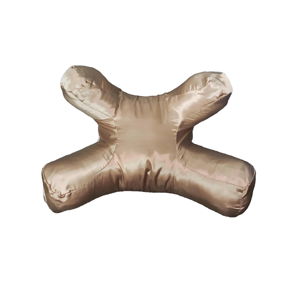 Pillow with Satin Case for Wrinkle-Free Sleep