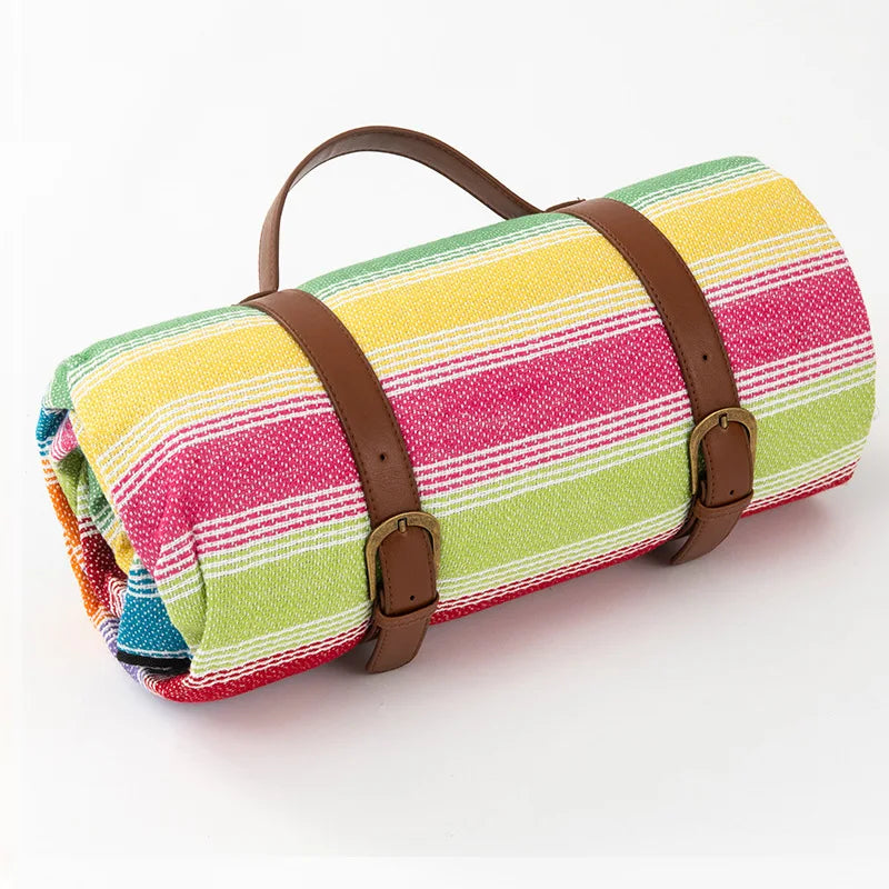 Outdoor Plaid Picnic Blanket | Waterproof Foldable Mat