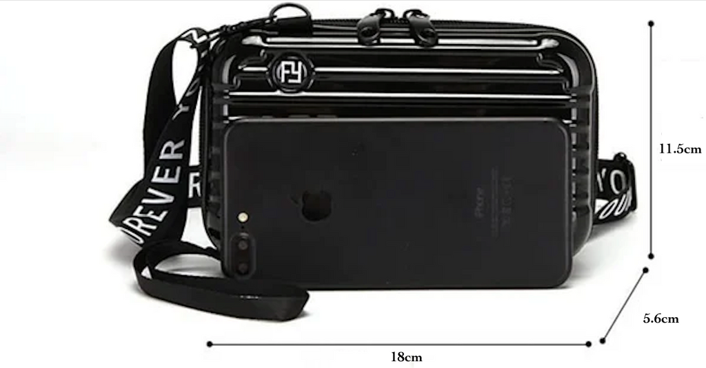 Crossbody Bag Hard Shell Compact Shoulder Case