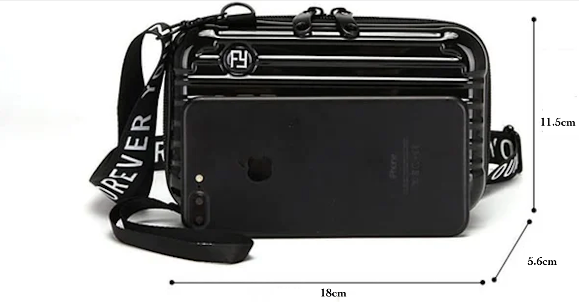 Crossbody Bag Hard Shell Compact Shoulder Case