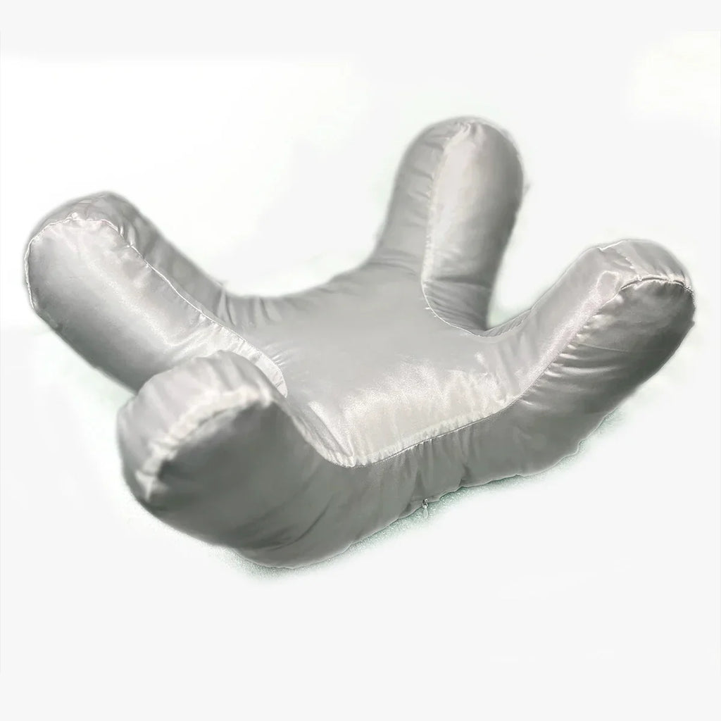 Pillow with Satin Case for Wrinkle-Free Sleep