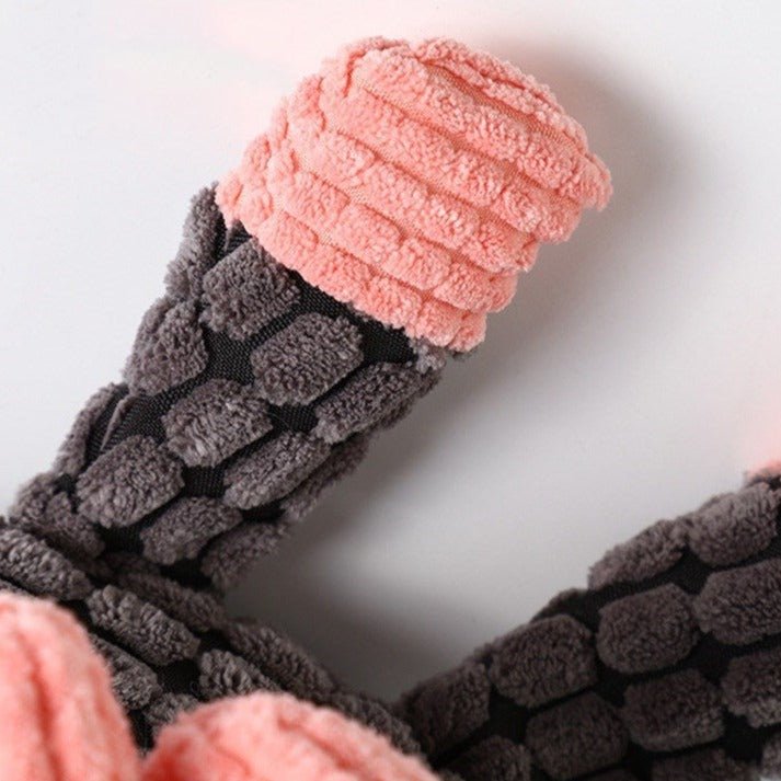 Dog Toy Plush Chew Set for Aggressive Play