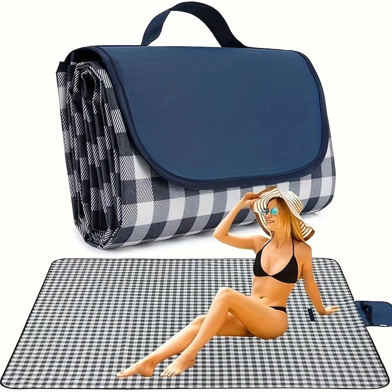 Waterproof Picnic Blanket | Large Sand-Free Beach Mat