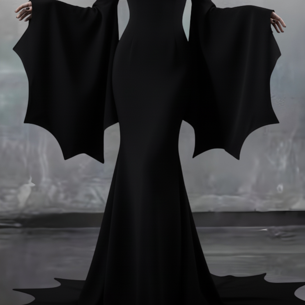 Seductive Halloween Costume Gothic Witch Dress