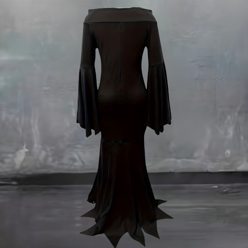 Seductive Halloween Costume Gothic Witch Dress