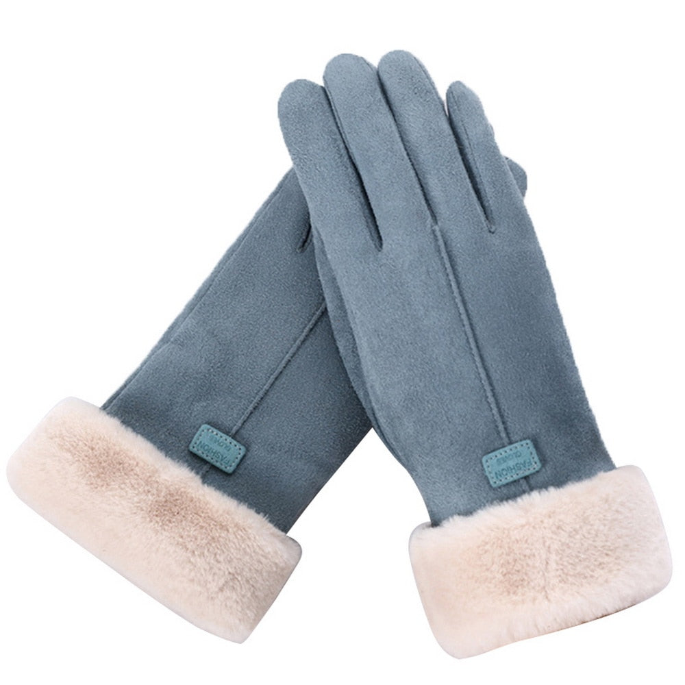 Winter Gloves Fleece Lined Waterproof Touchscreen