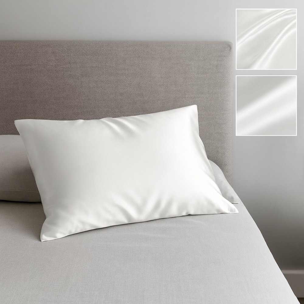 Silk Pillowcase Mulberry Hair Protection Cooling Anti-Aging Bedding Cover