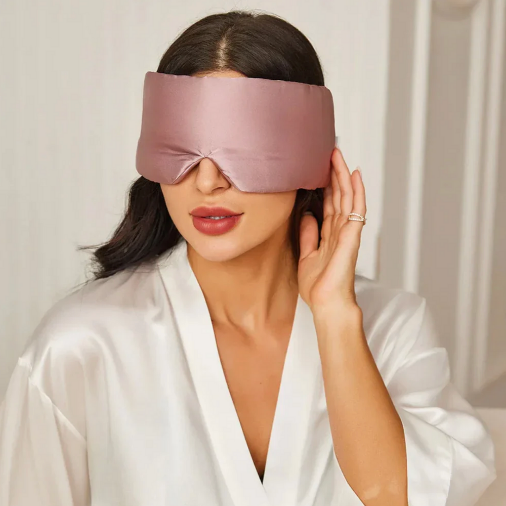 Silk Sleep Eye Mask Light Blocking Comfort