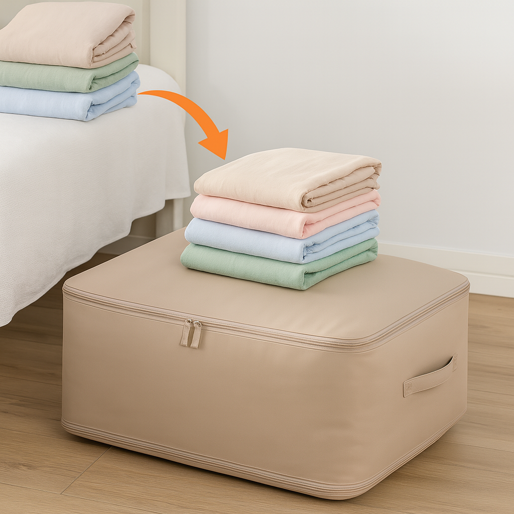 Vacuum Storage Bags Cotton Foldable Storage Box