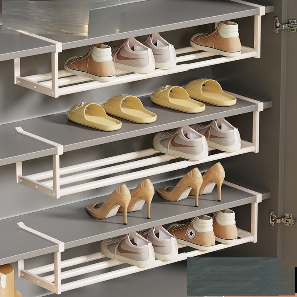 Adjustable Metal Under Shelf Shoe Rack
