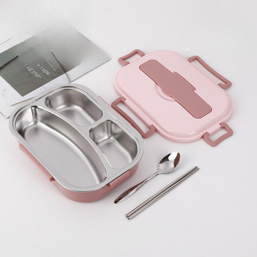 Stainless Steel Bento Lunch Box Container