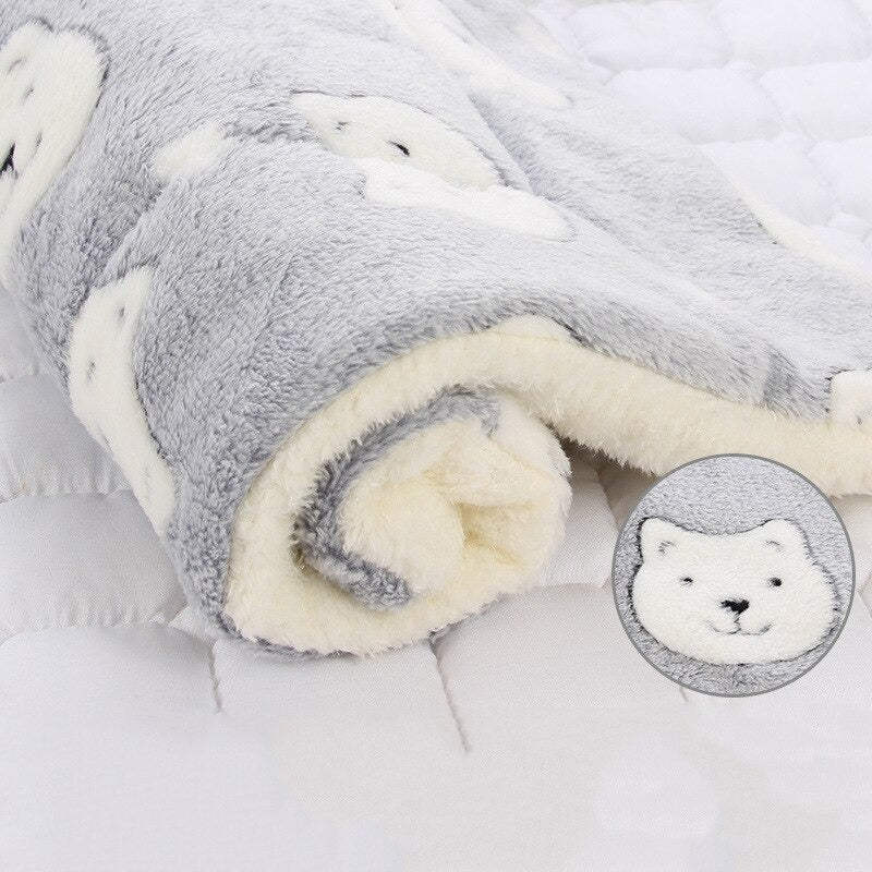 Pet Blanket Soft Fleece Washable Furniture Protector