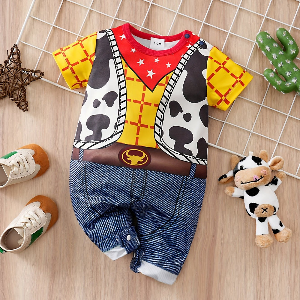 Toy Halloween Costume Baby Cowboy Romper