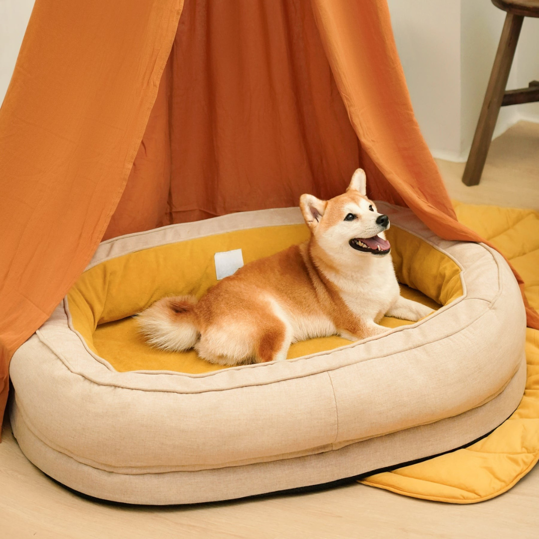 Waterproof Orthopedic Dog Bed with Soft Fleece