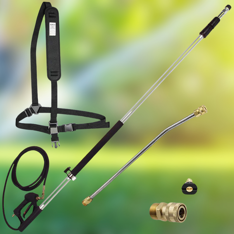 ExtendPro Telescopic Pressure Washer Wand | 24FT High-Reach Cleaning Tool