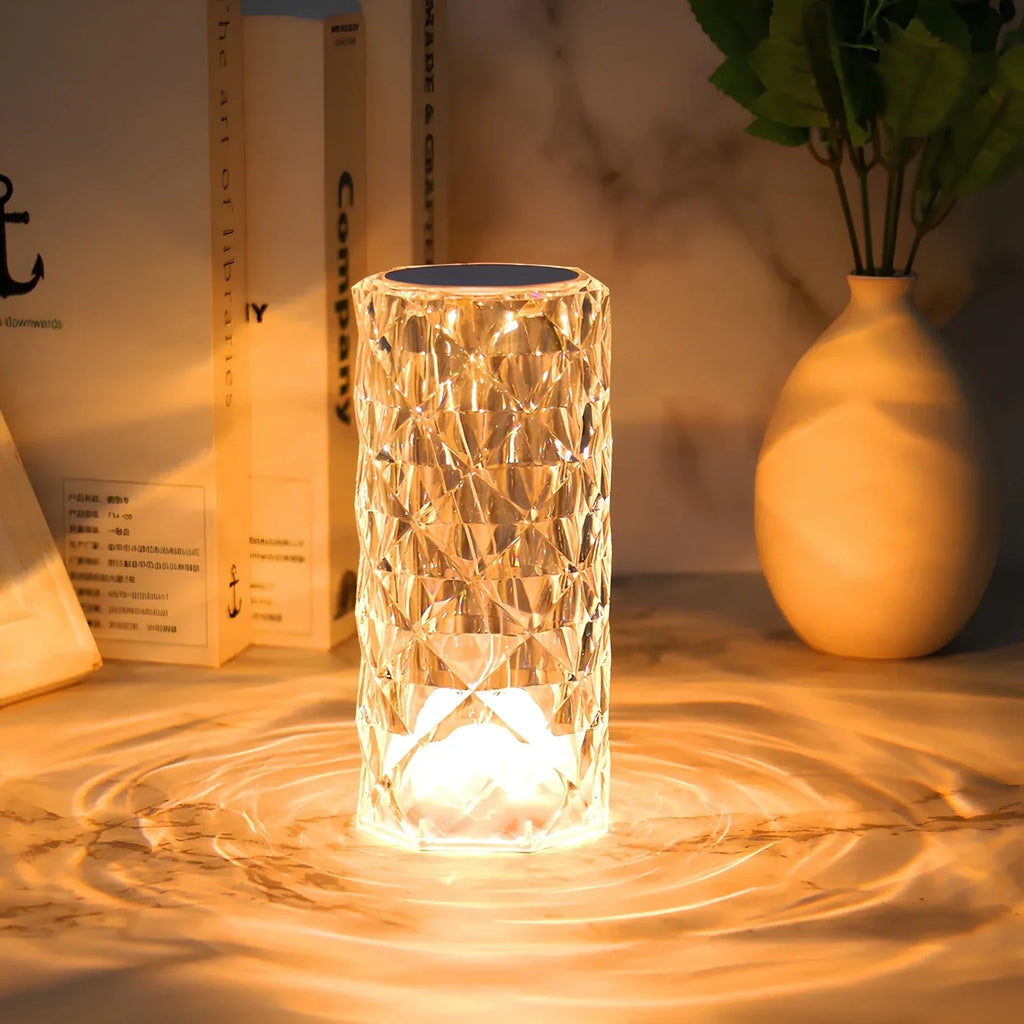Table Lamp Acrylic Touch Control Light