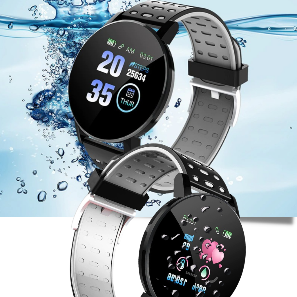 Smart Watch with Waterproof Fitness Tracking