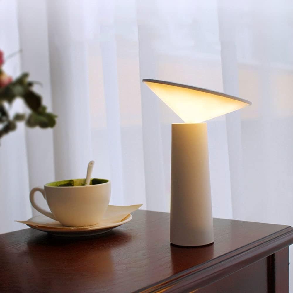 LED Table Lamp Adjustable Rechargeable Light
