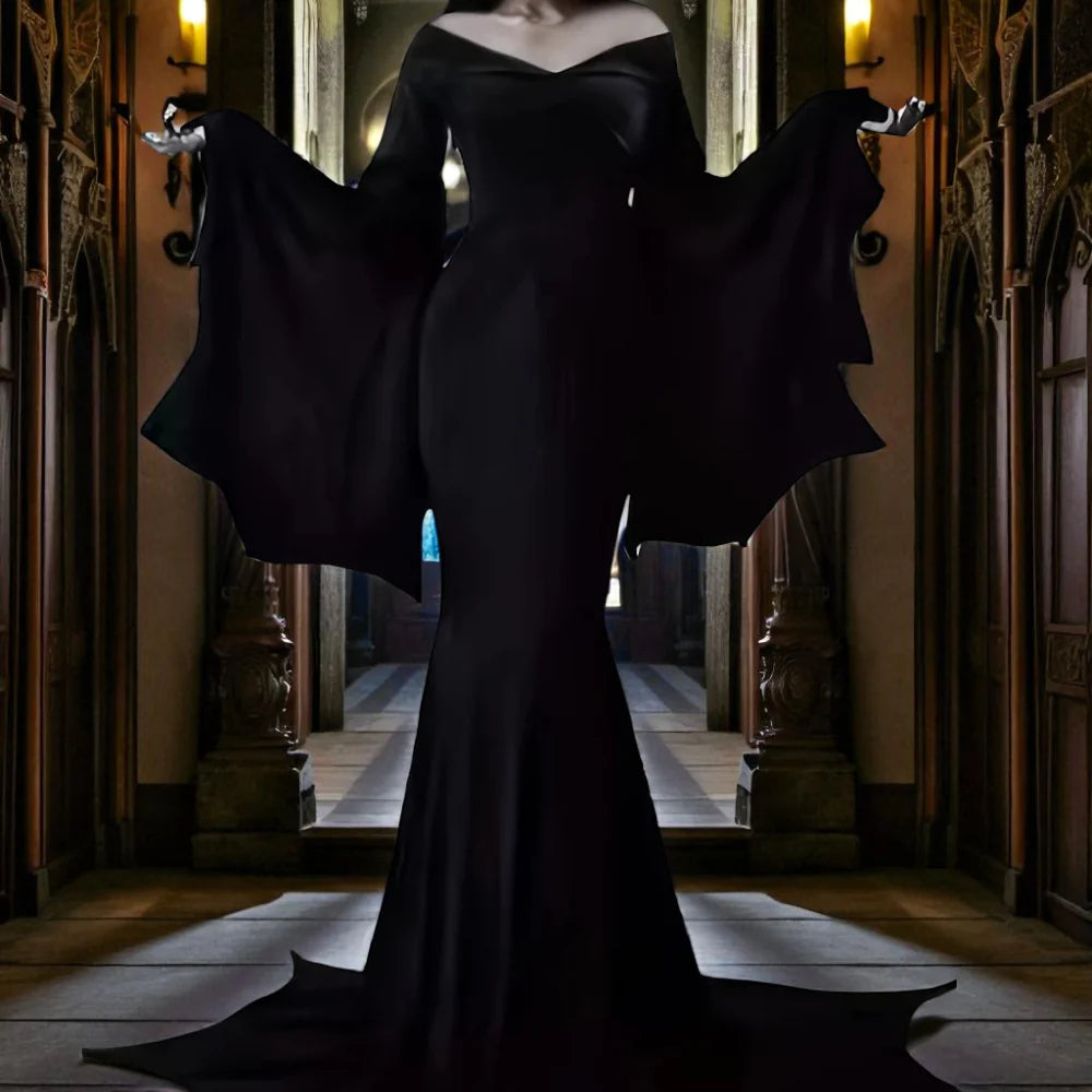 Women’s Vampire Outfit Gothic Halloween Dress