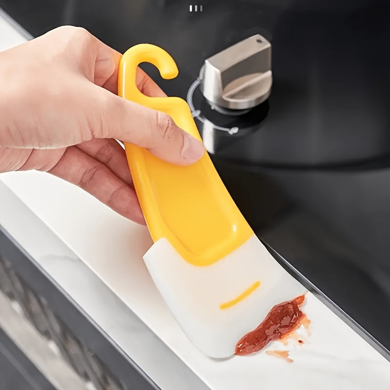 Kitchen Scraper Tool with Non-Stick Plastic Blade