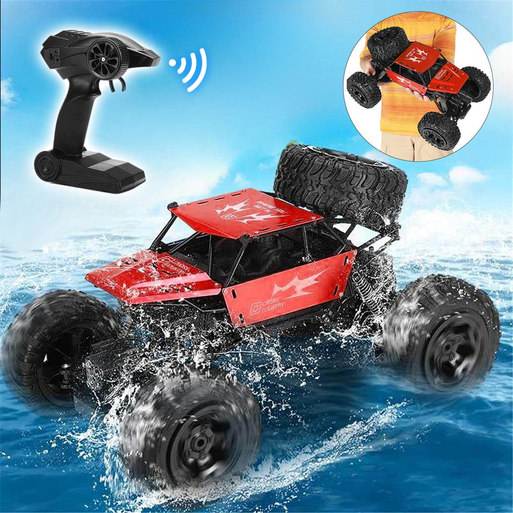 Remote Control Amphibious Off-Road Car Toy