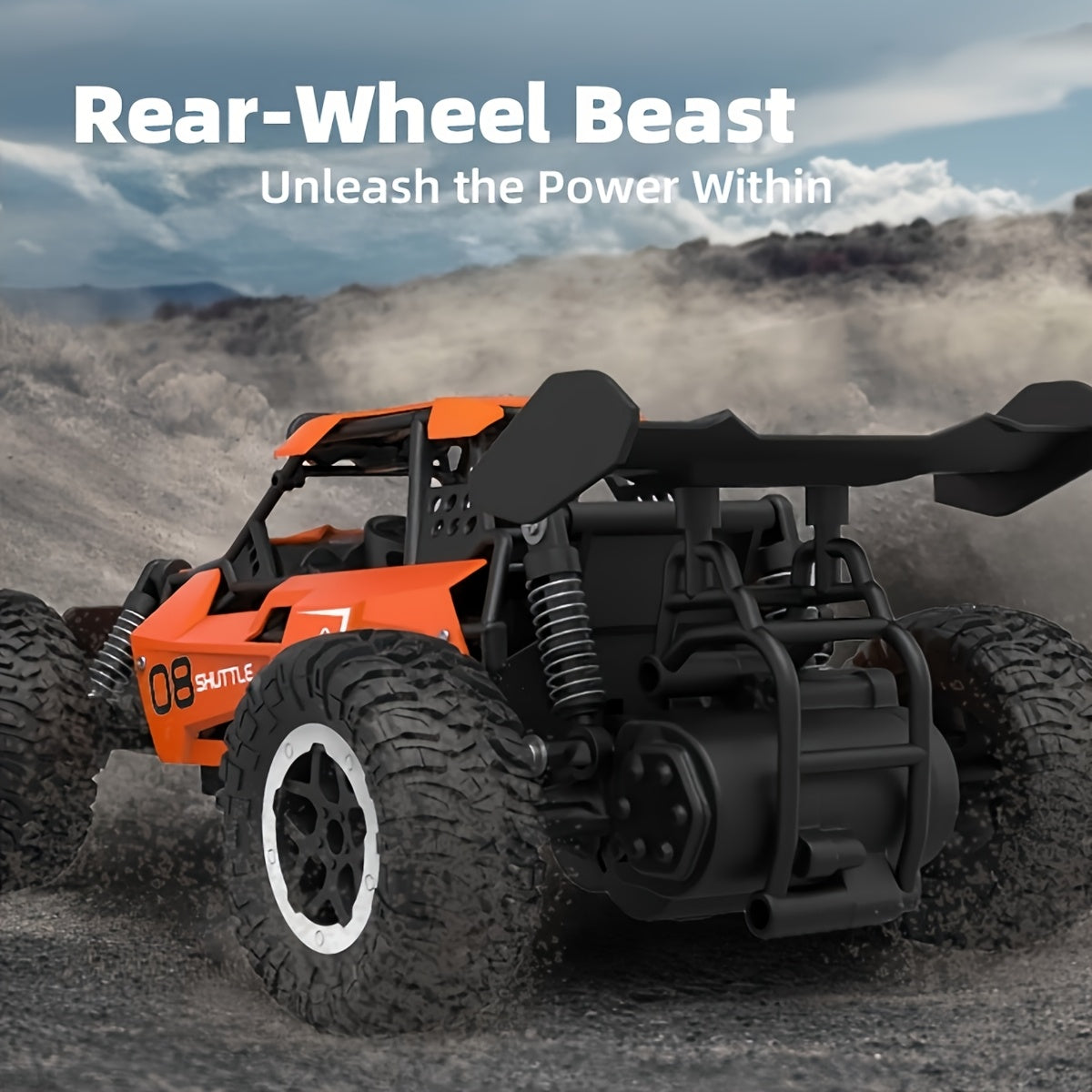 Remote Control Off-Road Alloy Racing Car